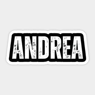 Andrea Name Gift Birthday Holiday Anniversary Sticker